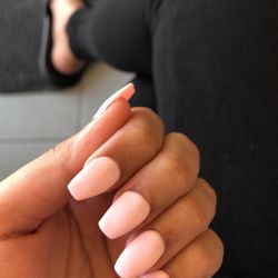 Nice One Nails - Never coming back again. I wanted the coffin shape and not ONE of them were the same shape.