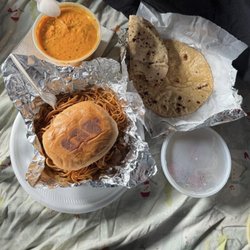 Sandhu Punjabi Dhaba - Noodle burger, butter chicken, roti