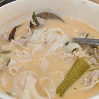 Basil & Co - Tom kha with noodles - Thai Near Me - Diamond Bar, California