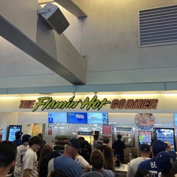 Dodger Stadium - The Flamin Hot Corner located at the Lodge Level, near section 47 - Stadiums & Arenas Near Me - Los Angeles, California Dodger Stadium - The Flamin Hot Corner located at the Lodge Level, near section 47 - Stadiums & Arenas Near Me - Los Angeles, California