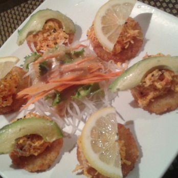 SUSHIRAW - Rice Cracker with Spicy Crab (instead of Tuna)m My favorite Sushi dish by my Favorite #ChefMinami Only him can make it like I want it!! - Japanese Near Me - Granada Hills, California