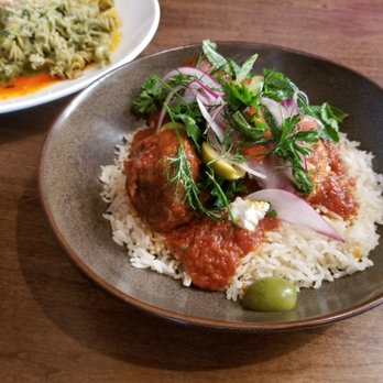Black Rail Kitchen + Bar - Lamb meatballs - Mediterranean Near Me - Carlsbad, California Black Rail Kitchen + Bar - Lamb meatballs - Mediterranean Near Me - Carlsbad, California