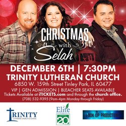 Elite Care Management - Elite Care Management is proud sponsor of Selah concert at Trinity Lutheran Church on 12/6/19.