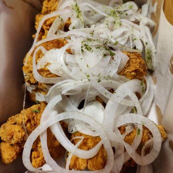 Twozone Chicken - Onion chicken - Chicken Shop Near Me - Los Angeles, California Twozone Chicken - Onion chicken - Chicken Shop Near Me - Los Angeles, California