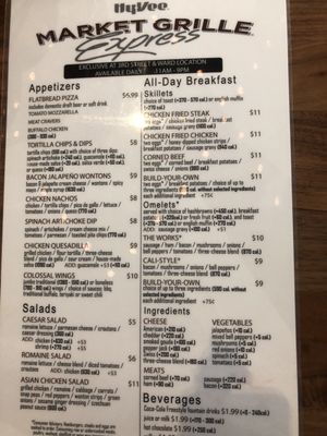 Menu photo 3 Hy-Vee Market Grill Lee's Summit, MO