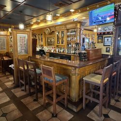 Brazen Head Irish Pub - One Side of the Two-Sided Bar