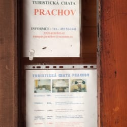 Turistická chata Prachov - Ceník ubytování