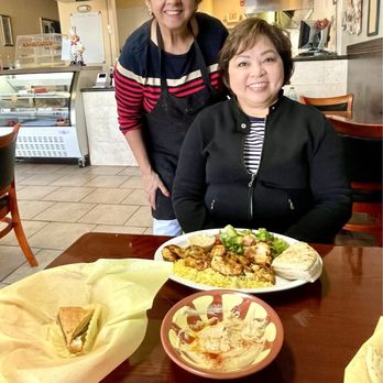 Manna Mediterranean - With Mrs. Gadda - the owner and who exclusively makes/bakes their own Dubai Chocolates! - Greek Near Me - Henderson, Nevada Manna Mediterranean - With Mrs. Gadda - the owner and who exclusively makes/bakes their own Dubai Chocolates! - Greek Near Me - Henderson, Nevada