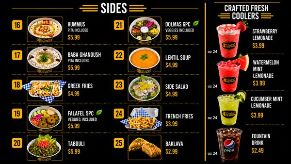 Menu photo 2 Crafted Gyros Dallas, TX