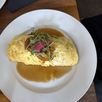 Lucille's - Oxtail omelette - New American Near Me - Houston, Texas Lucille's - Oxtail omelette - New American Near Me - Houston, Texas