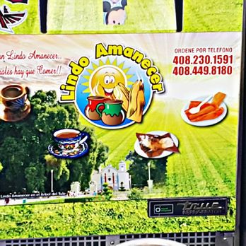 Tamales Lindo Amanecer - a sign for tamales - Food Trucks Near Me - San Jose, California Tamales Lindo Amanecer - a sign for tamales - Food Trucks Near Me - San Jose, California