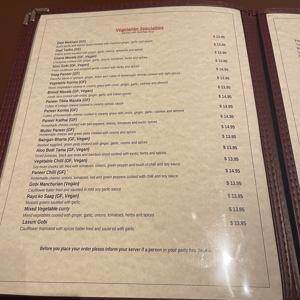 Kantipur Cafe - Menu - Indian Near Me - Cambridge, Massachusetts