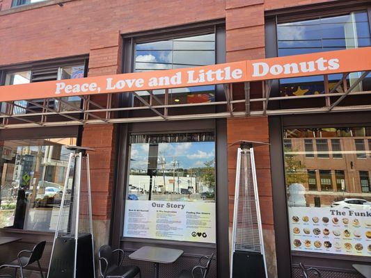 Peace, Love and Little Donuts of the Strip District by null
