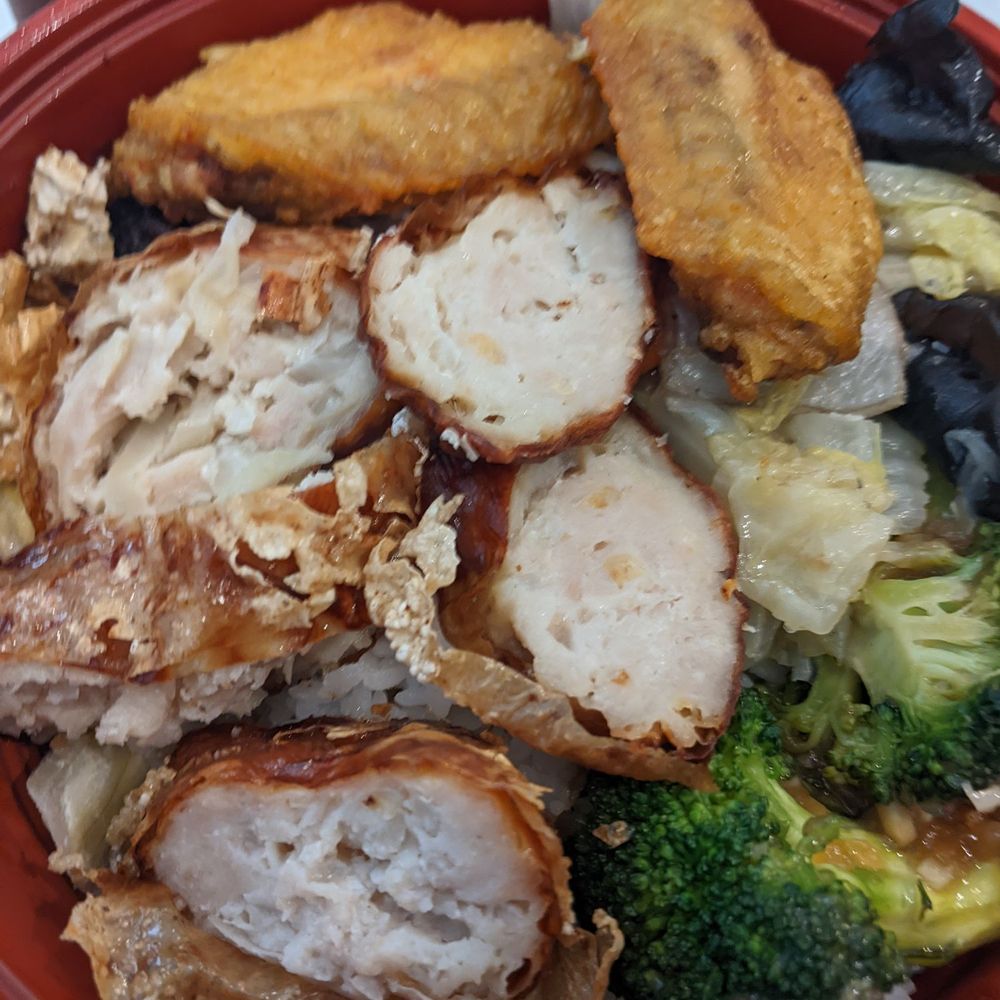 Chicken combo bowl.