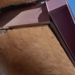 James Kranich Plastering - falling stucco soffit or overhang needs bolt up