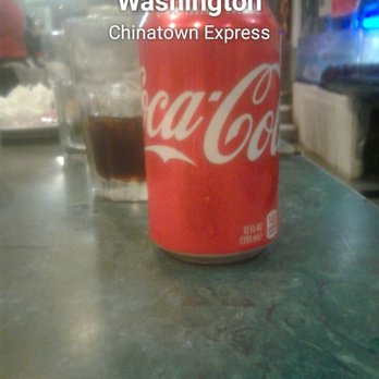 Chinatown Express - Open can of coke. - Cantonese Near Me - Washington, DC, District of Columbia