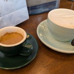 Espresso and London Fog Espresso and London Fog