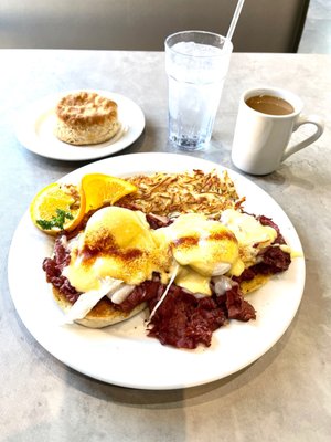 Peg's Glorified Ham and Eggs - Sunset by null