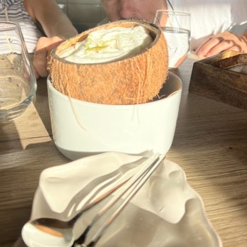 Rose Gose - Expresso Martini, coconut mousse - Wine Bars Near Me - Austin, Texas