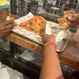 Margherita slice Margherita slice