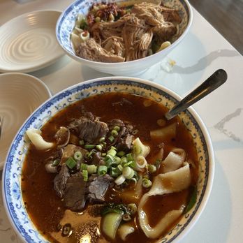 Shan Xi Magic Kitchen - 10. Biang-Biang Spicy Hand Ripped Noodles 24. Stewed Pork Handmade Noodles - Chinese Near Me - San Diego, California