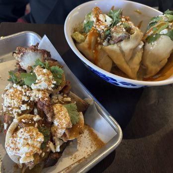 Adobo - Devil eggs and stuffed sopapillas - New Mexican Cuisine Near Me - Denver, Colorado