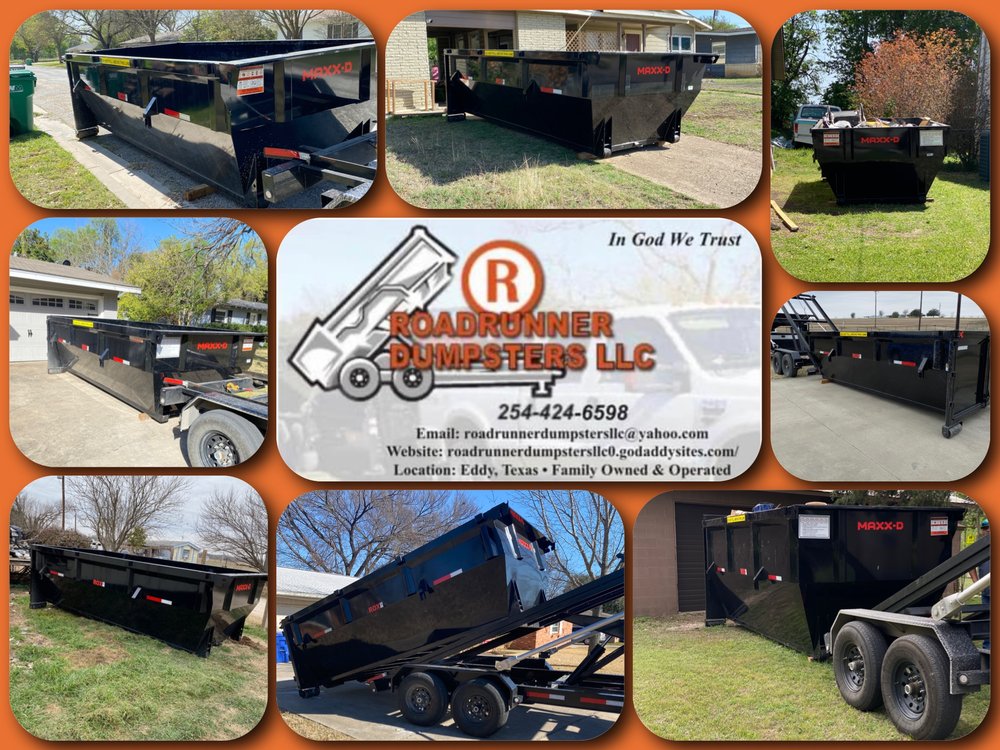 ROADRUNNER DUMPSTERS BrucevilleEddy, Texas Dumpster Rental Phone