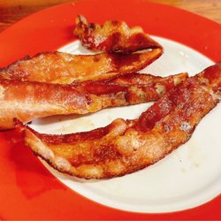 Todd and Shelly's Farm Fresh Restaurant - Side of Bacon - Hot Cakes Breakfast