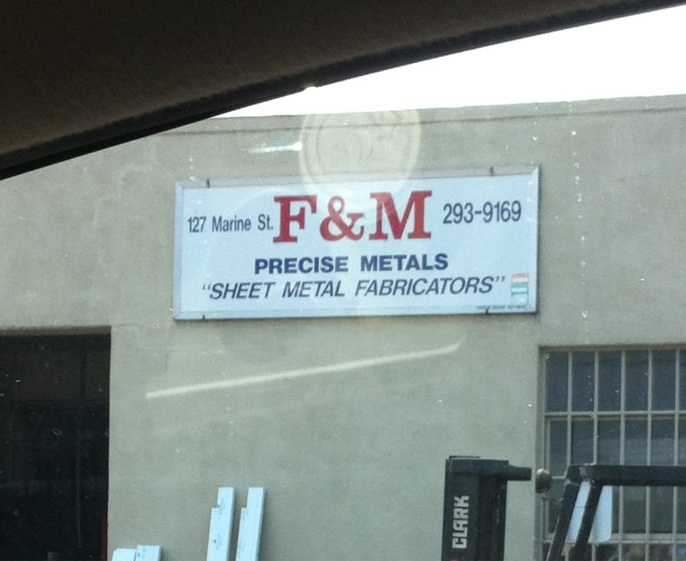 F & M PRECISE METALS 127 Marine St, Farmingdale, NY Yelp