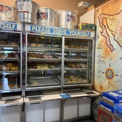 Panaderia Lupita - Half of the bread options.