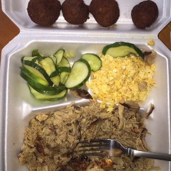 The Pig - Large BBQ Pork Plate - Barbeque Near Me - Chapel Hill, North Carolina