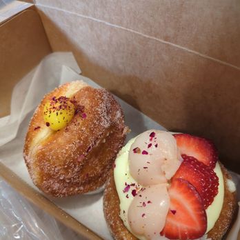 Rose Ave Bakery - Passion Fruit Donut, Strawberry Lychee Donut - Bakeries Near Me - Washington, DC, District of Columbia Rose Ave Bakery - Passion Fruit Donut, Strawberry Lychee Donut - Bakeries Near Me - Washington, DC, District of Columbia