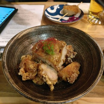 STEM Japanese Eatery - Chicken Kara age. A good item to order if you are with a group. It's filling. - Japanese Near Me - Burnaby, British Columbia