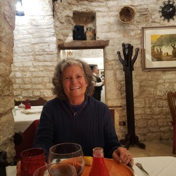 L'Aratro - Phyllis at our 1st dinner in Alberobello. - Italian Near Me - Alberobello, BA
