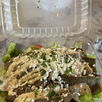 Hush Hush Cafe - Gyro Salad - Lebanese Near Me - Lake Oswego, Oregon
