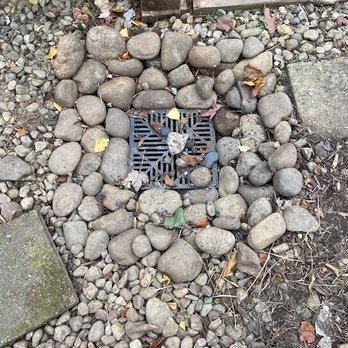 Newborg Drainage & Landscaping - one of three drain catch basins installed - Landscaping Near Me Newborg Drainage & Landscaping - one of three drain catch basins installed - Landscaping Near Me
