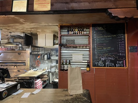 Taos Pizza Out Back by null