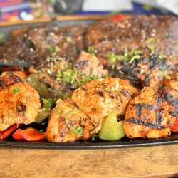 Cilantro New Mediterranean Cuisine - Mixed grill. Chicken, lamb and kofta