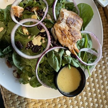 McGlynn's Pub & Restaurant - Salmon salad no cheese add salmon. Salmon was small portion but very tasty. - American Near Me - Dover, Delaware McGlynn's Pub & Restaurant - Salmon salad no cheese add salmon. Salmon was small portion but very tasty. - American Near Me - Dover, Delaware