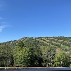 Slope View Cafe - View from the dining deck