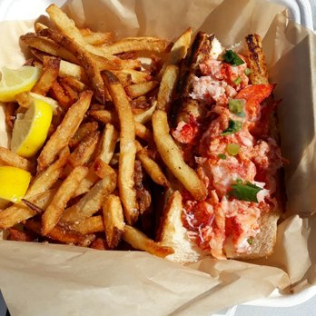 Fish Lads - Yummy Lobster Roll! - Seafood Markets Near Me - Grand Rapids, Michigan