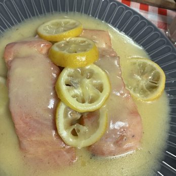 Donna Sarah - Salmon Francese - Pizza Near Me - Cooper City, Florida Donna Sarah - Salmon Francese - Pizza Near Me - Cooper City, Florida