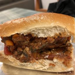 My homemade vegan Meatballs sandwich with my Extra Sourdough Bread! My homemade vegan Meatballs sandwich with my Extra Sourdough Bread!