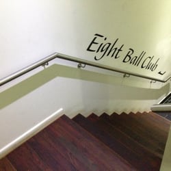 8 Ball Pool Club - Entry stairs.