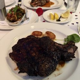 Porcini-Rubbed Bone-In Ribeye with 15-Year Aged Balsamic