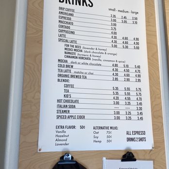 Argonaut Coffee & Biscuits - Drink menu - Coffee & Tea Near Me - Leavenworth, Washington