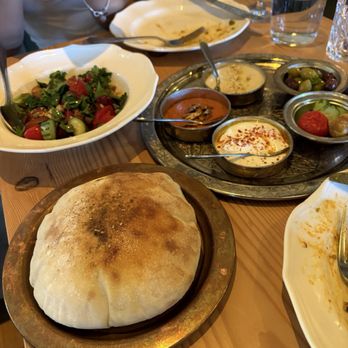 Dalida - Breaking Bread and Fattoush Salad - Mediterranean Near Me - San Francisco, California Dalida - Breaking Bread and Fattoush Salad - Mediterranean Near Me - San Francisco, California