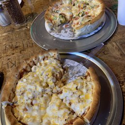 BBQ Chicken Pizza and Nerviosa Pizza