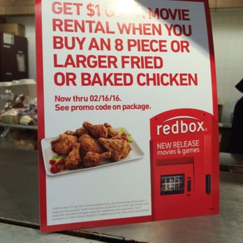 Vons - Redbox promotion with purchase of deli chicken - Grocery Near Me - Hermosa Beach, California