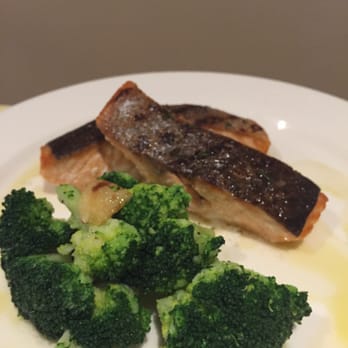 The Westin Excelsior - Grilled salmon with broccoli - Hotels Near Me - Florence, FI